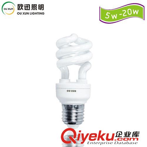 螺旋燈系列 三基色5W7W9W13W15W18W20W小半螺節能燈 E27螺口B22卡口 保用一年
