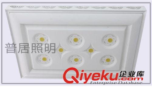 LED鋁材吸頂燈 【廠家供應】長方形亞克力貼片5730 LED大號鋁材臥室燈 72W原始圖片3