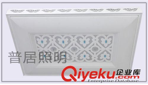 LED鋁材吸頂燈 現(xiàn)代客廳臥室燈大號 LED鋁材邊框吸頂燈72W原始圖片2