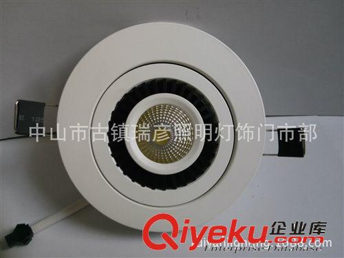 瑞彥COB天花燈 工廠批發(fā) COB孔燈 新款COB天花燈  射燈 土豪金 LED筒燈射燈