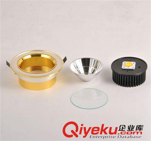 瑞彥COB天花燈 工廠批發(fā) COB孔燈 新款COB天花燈  射燈 土豪金 LED筒燈射燈原始圖片3