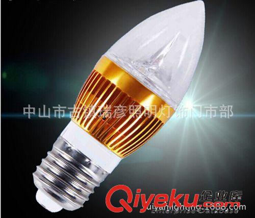 LED蠟燭燈 led水晶燈光源 led蠟燭燈 lede14尖泡 LED燈 廣州古鎮(zhèn)廠家直銷