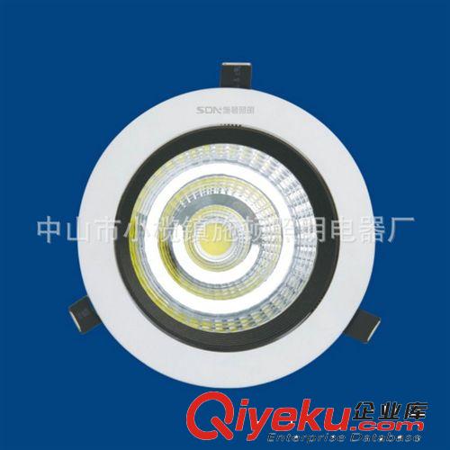 COB筒燈 廠家直銷 25WCOB防眩筒燈 大功率COB天花筒燈 SD-TD2011原始圖片2