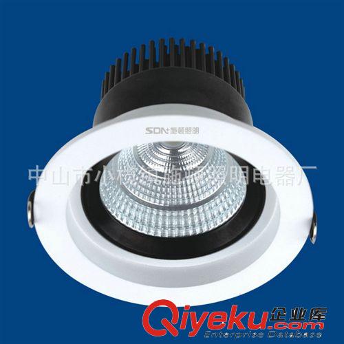 【更多产品】 厂家直销 25WCOB防眩筒灯 大功率COB天花筒灯 SD-TD2011
