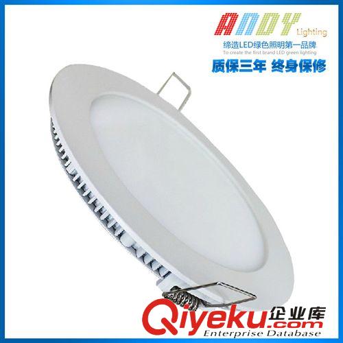 LED面板燈 LED面板燈筒燈 超xjb 2寸3W防霧超薄、面板筒燈 3寸4寸5寸110V原始圖片2