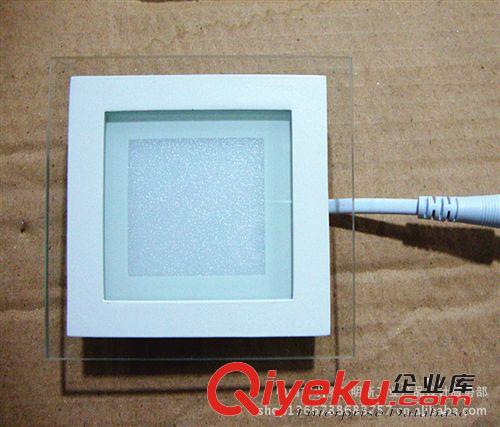 方形筒燈 正面發光LED筒燈 玻璃面 12W 天花背景方形筒燈 面板燈 天花燈原始圖片2