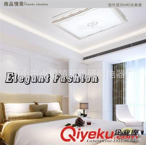鋁材吸頂燈 廠家直銷新款現代簡約時尚LED方形吸頂燈客廳燈臥室燈LED燈
