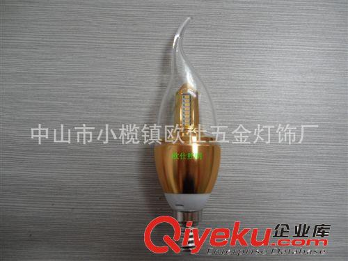 拉尾泡 質保兩年 gd3WE14螺口led尖泡  拉尾泡  蠟燭燈  廠家直銷原始圖片3