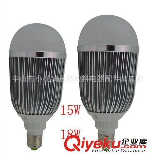 LED球泡 廠家批發(fā)LED球泡燈15W18WE27超亮節(jié)能燈光源原始圖片3