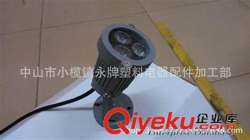 LED射燈 大量批發3*1W 3W/220v大功率LED戶外投射燈園林公園景觀燈原始圖片3