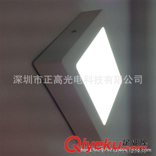 LED明裝面板燈 面板燈 led平板燈 明裝面板燈 6W12w18W平板廚衛(wèi)吸頂燈