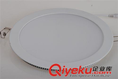 LED小面板燈系列 LED圓形小面板燈  超薄 筒燈 天花燈 φ240*20 商業照明原始圖片2