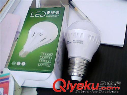 LED球泡燈 廠家批發LED球泡燈 led節能燈泡3W5W7W9W12W led塑料球泡 室內燈原始圖片2