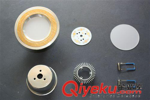 LED燈具外殼 價大功率LED筒燈節(jié)能2.5寸 3寸3.5寸3.5寸4寸防霧拉絲金筒燈燈殼