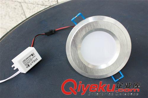 LED筒燈 大功率拉絲銀節(jié)能3w2.5寸 5W3寸7W3.5寸9W4寸LED防霧天花筒燈