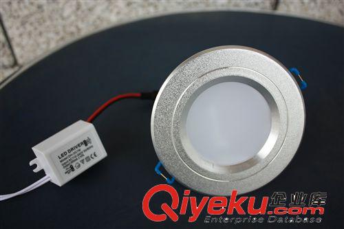 LED筒燈 大功率砂銀LED筒燈3w2.5寸 5W3寸5W3.5寸7W3.5寸防霧筒燈天花筒燈