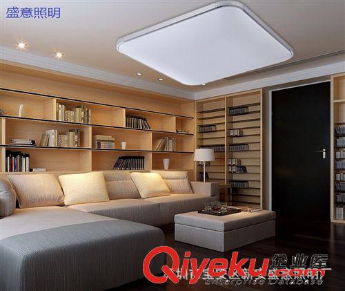 客廳燈 【盛意照明】LED吸頂燈方形鋁材吸頂燈時尚客廳臥室燈飾燈具批發(fā)原始圖片3