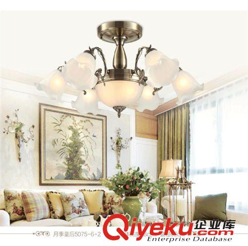 吊頂 {zx1}紅古銅歐式吊頂批發(fā)。客廳。臥室。酒店吊頂燈飾燈具廠家直銷原始圖片3