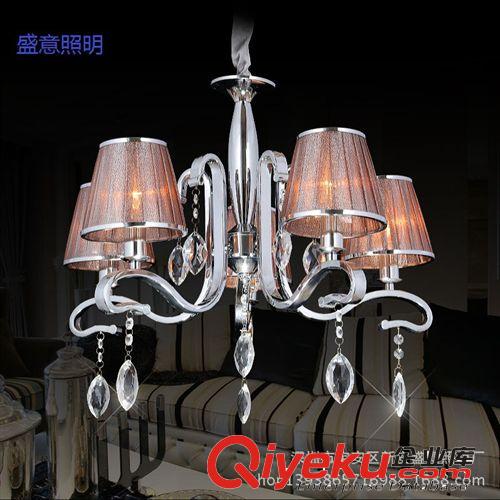 吊頂 歐式酒樓LED鐵藝吊燈簡約時尚客廳燈現代創意餐廳燈酒吧藝術燈具