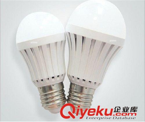 LED球泡 LED燈泡E27螺口 3W5W7W9W12W塑料泡 球泡 節(jié)能室內(nèi)照明燈泡批發(fā)原始圖片2