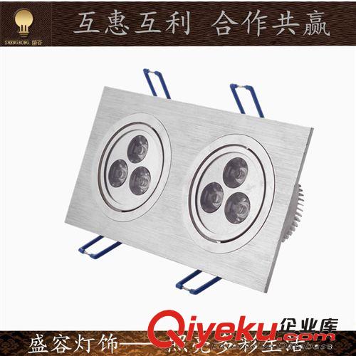 天花燈-方形  10W LED天花燈 射燈 商場裝修 廠家直銷 大量供應