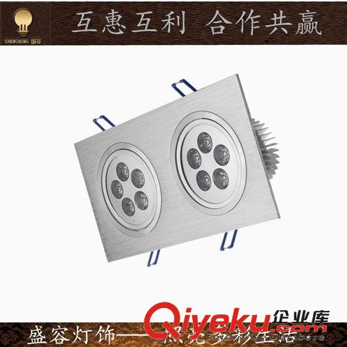 天花燈-方形  方形天花燈 3W led 天花射燈 廠家直銷 沖壓老化