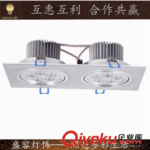 天花燈-方形  10W LED天花燈 射燈 商場裝修 廠家直銷 大量供應原始圖片2