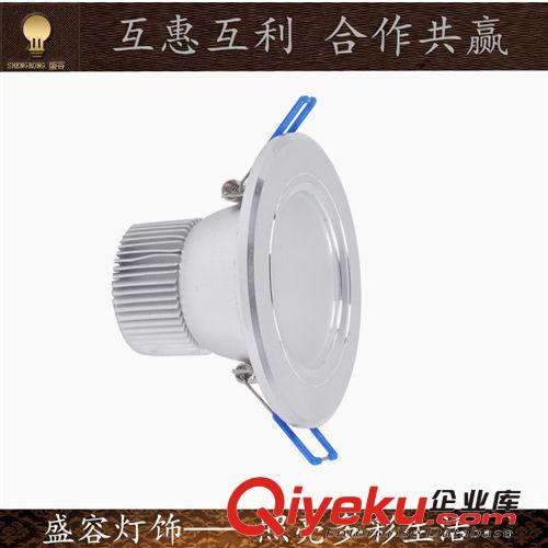 筒燈 3W2.5寸 LED筒燈 沙銀筒燈 質(zhì)量信譽(yù)有保障原始圖片3