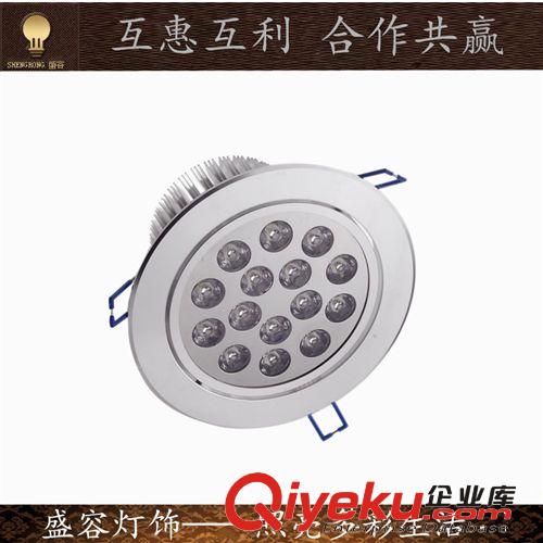 天花燈-圓形 15W LED天花燈 射燈 沙銀單顆  廠家直銷 質(zhì)保兩年