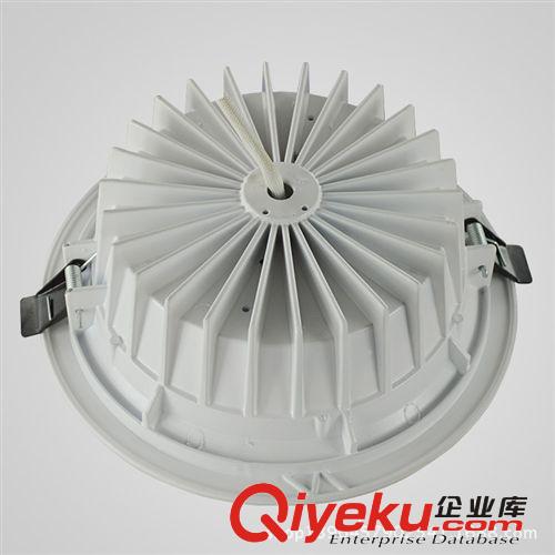 LED筒燈 led客廳天花筒燈21w白色臥室筒燈商場服裝酒店工程天花射燈烤漆原始圖片3