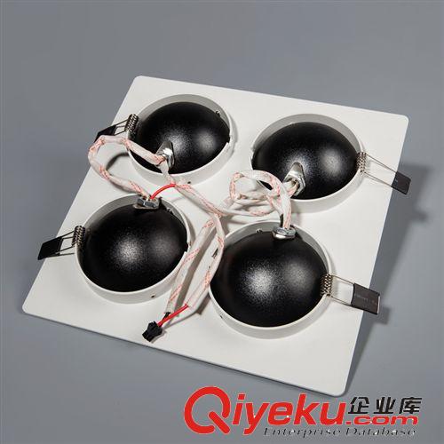 LED豆膽燈 新品燈飾燈具 客廳LED射燈 高亮節(jié)能COB射燈 四頭COB射燈原始圖片3