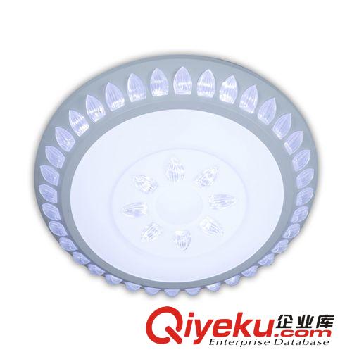 吸頂燈 LED吸頂燈批發 簡約現代臥室燈客廳燈具 圓形鋁材亞克力吸頂燈原始圖片2