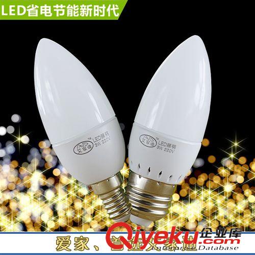 LED光源 廠家批發led尖泡e14螺口 節能led蠟燭燈 3W5W吊燈光源