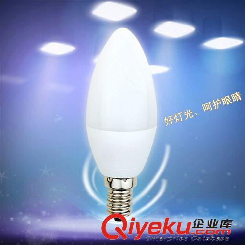 LED光源 廠家批發led尖泡e14螺口 節能led蠟燭燈 3W5W吊燈光源