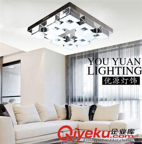 LED吸頂燈 LED吸頂燈 客廳 現(xiàn)代簡約客廳燈方形壓克力LED臥室燈飾 現(xiàn)貨批發(fā)原始圖片2