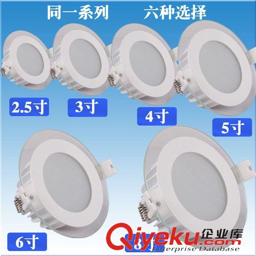LED筒燈--材料分類 商業(yè)照明 6寸筒燈 LED壓鑄筒燈 18W加厚壓鑄筒燈 暖白光筒燈原始圖片3