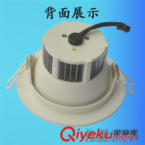 LED筒燈--材料分類 超高亮3.5寸LED筒燈 正白暖白5W 3.5寸塑料LED天花燈 外貿(mào)LED燈原始圖片3