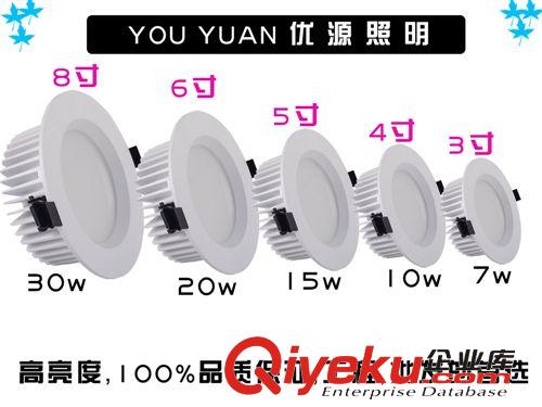 按功率分類 廠家供應LED筒燈外殼 新款3寸壓鑄筒燈外殼套件 4-7W外置電源貼片原始圖片2