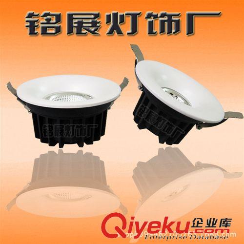 筒燈 LED新款韓版壓鑄COB筒燈外殼3寸原始圖片2