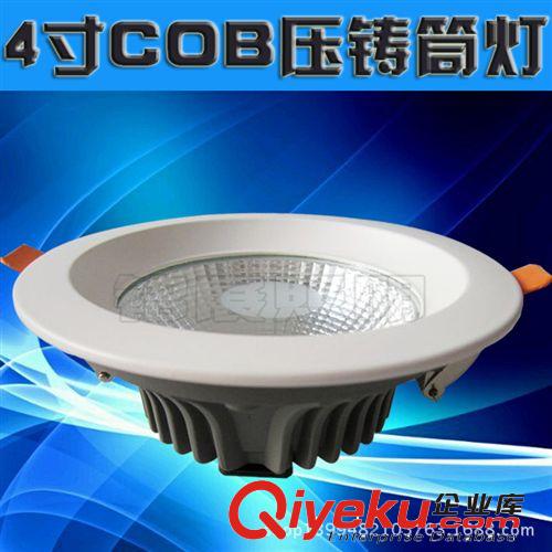 筒燈 LED2014年新款壓鑄COB防眩光筒燈外殼套件原始圖片2