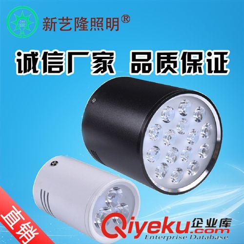 LED筒燈 LED明裝筒燈免開孔3W/5W/7W/9W/12W/15W/18W服裝店明裝射燈