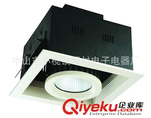 LED格柵射燈系列 新款LED COB天花燈 COB筒燈 COB格柵燈雙頭 正白 GS6018A GS6018B