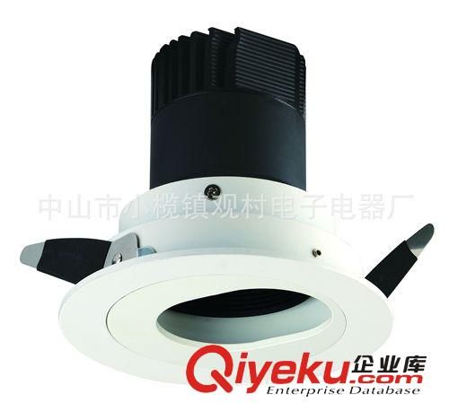 LED洗墻射燈系列 專業(yè)生產 COB超薄筒燈系列 COB雙斜邊 LED筒燈 大功率10WGS9110B
