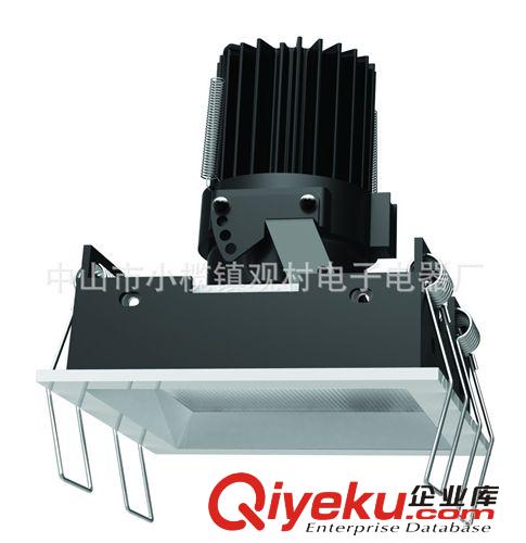 LED洗墻射燈系列 企業集采 COB天花燈18W射燈 {gx}cob筒燈 大功率18W  GS7150P
