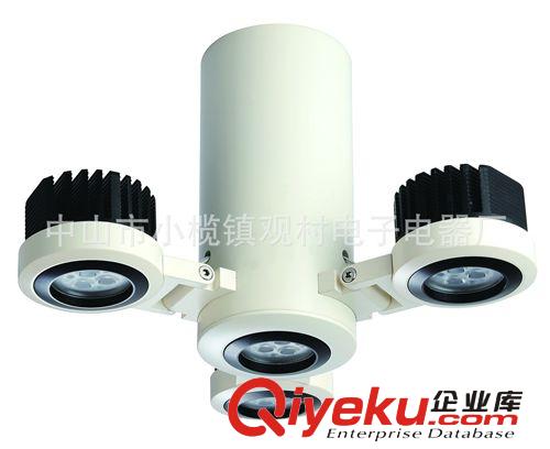 LED明裝射燈系列 廠家批發LED COB導軌燈 軌道燈16W 可聚光射燈LED 工程裝用GD3126