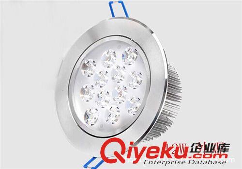 LED天花燈 LED天花燈筒燈供應 高光沙銀筒燈天花燈 大功率防霧LED照明筒燈原始圖片2