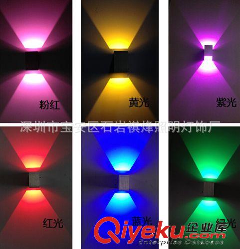 LED成品區(qū) 熱銷爆款 LED壁燈 走廊燈 上下照壁燈 樓梯燈 背景燈原始圖片2