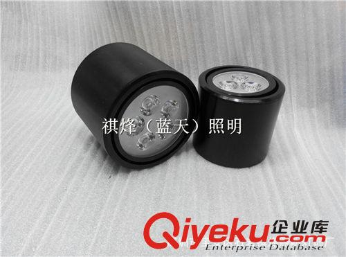 LED配件區 供應LED明裝筒燈外殼套件免開孔天花燈射燈3w5w7w9w12w15w18w原始圖片3