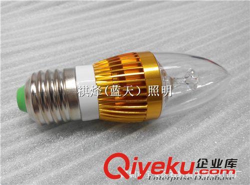 LED配件區(qū) 供應(yīng)LED蠟燭燈外殼配件e14e27e17水晶燈套件1w3w尖尾拉尾紅色罩原始圖片3
