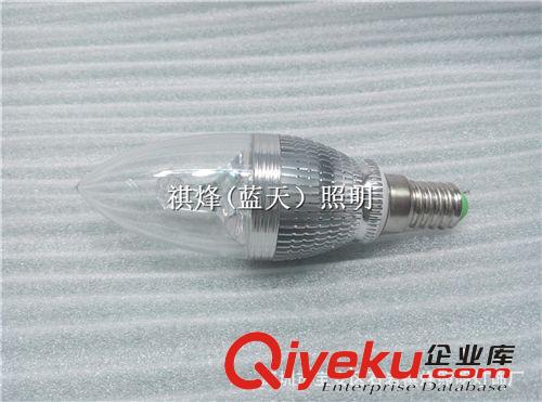 LED配件區(qū) 供應(yīng)LED蠟燭燈外殼配件e14e27e17水晶燈套件1w3w尖尾拉尾紅色罩